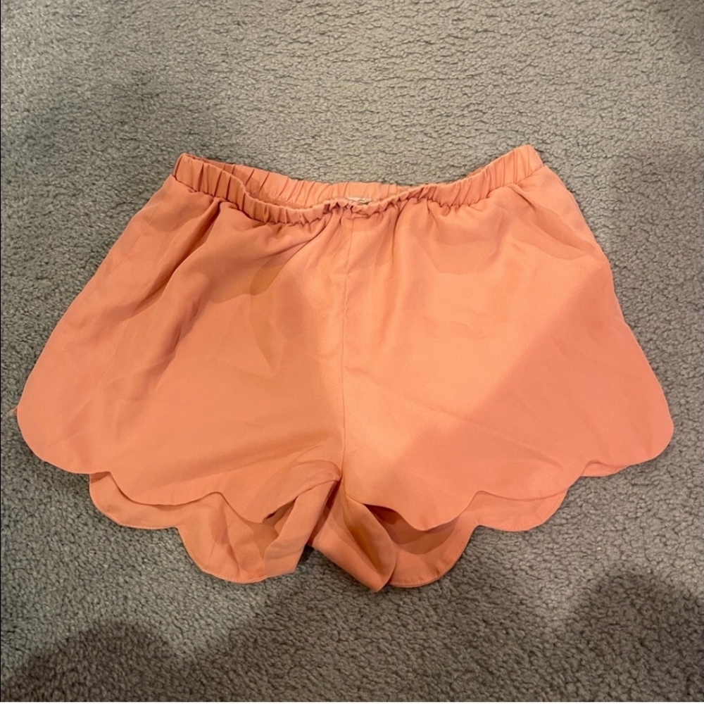 Pacsun L.A. Hearts Scalloped Shorts